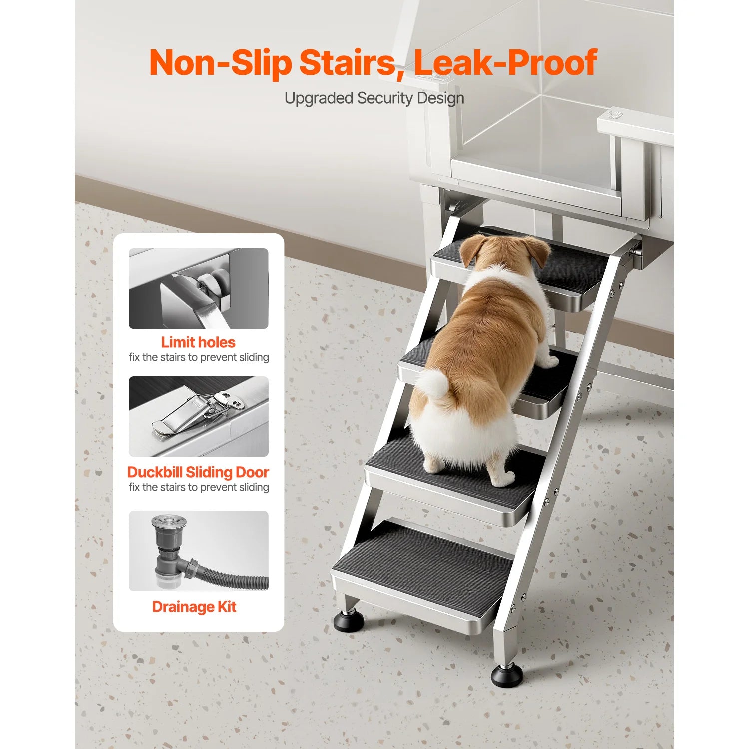 Dog Washing Station Stainless Steel