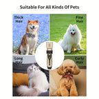 USB pet grooming tool set