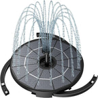 DIY solar fountain pump