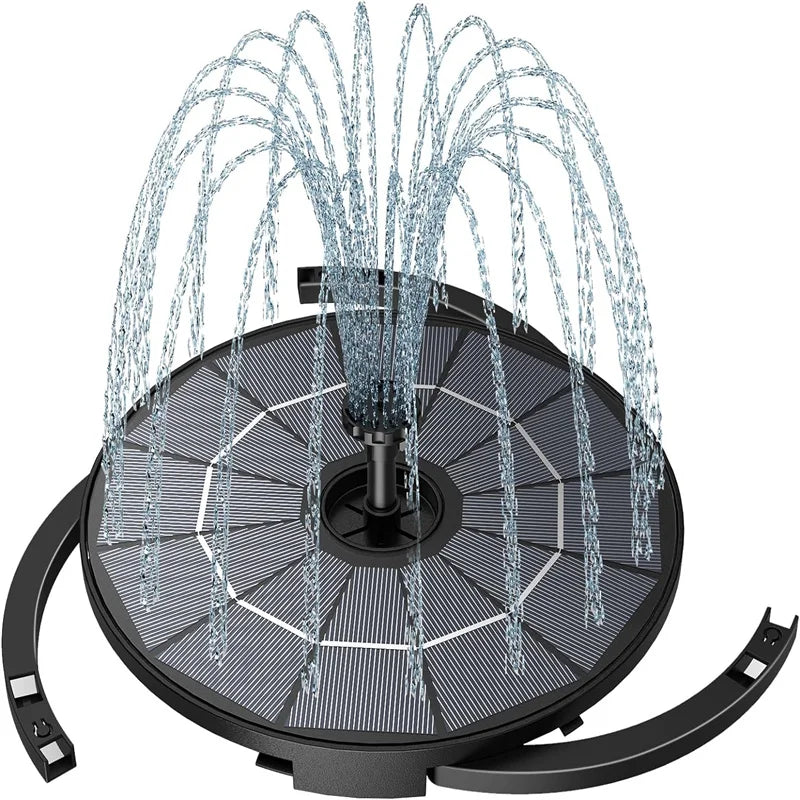 DIY solar fountain pump
