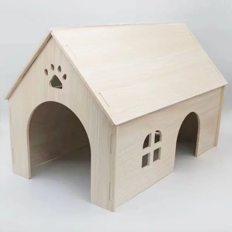Cat Wooden Nest House
