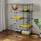 4-Tier 47.2 In L Cat Cages