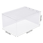 Clear Reptile Terrarium, Stackable