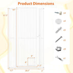 67.5" Extra Tall Pet Gate