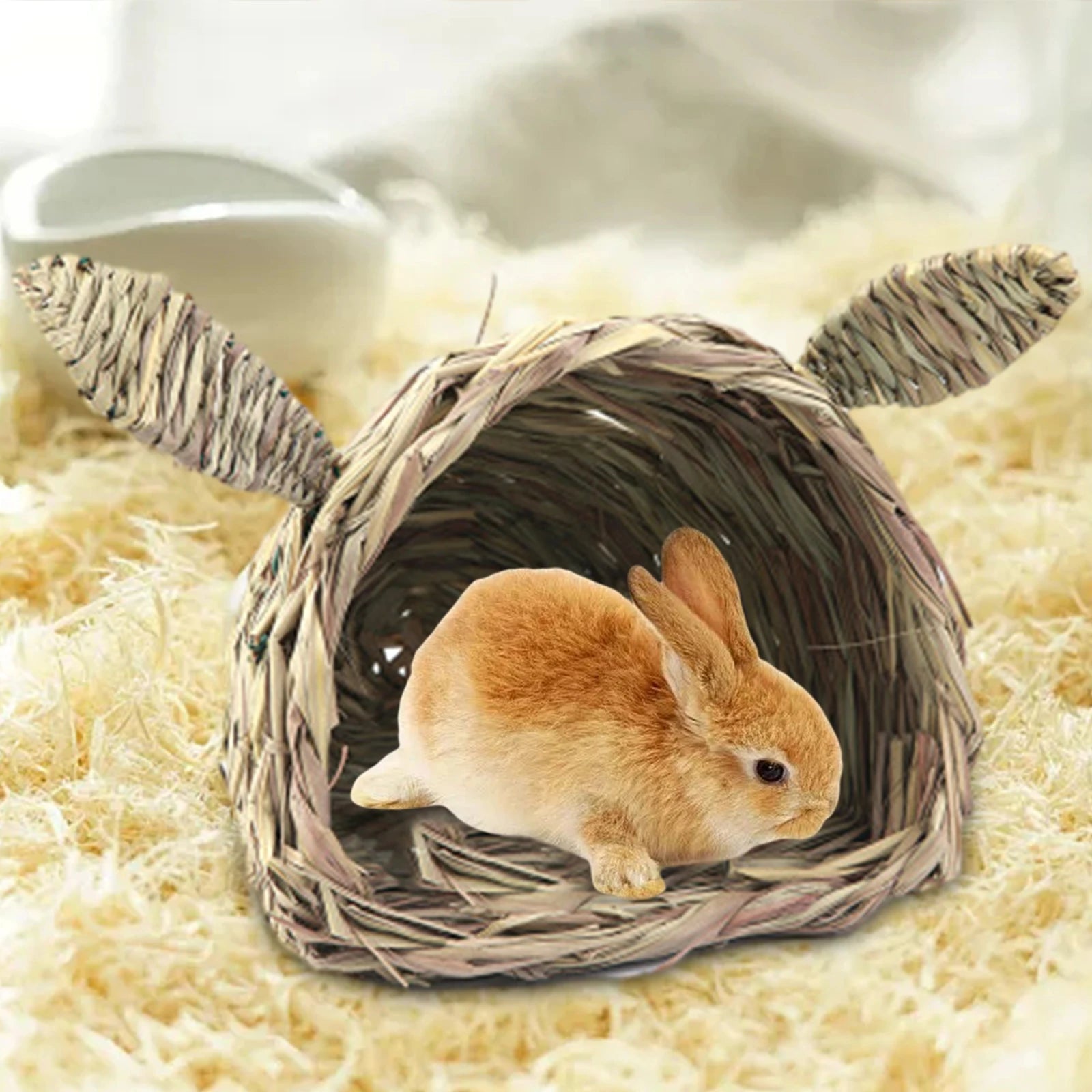 Rabbit Straw Nest House