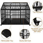 54" Indestructible Dog Crate