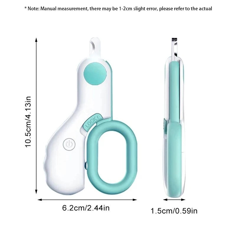 LED Light Cat Dog Nail Clipper