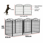 Metal Dog Playpen, Foldable