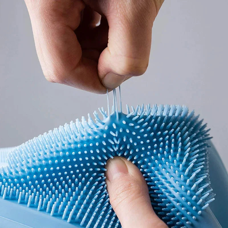 Bathing/Massage Silicone Gloves
