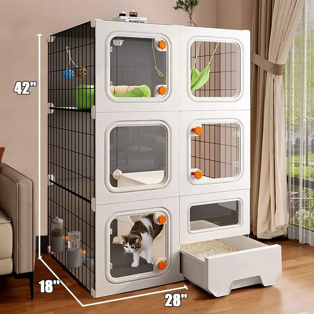 Cat Enclosure/Litter Box