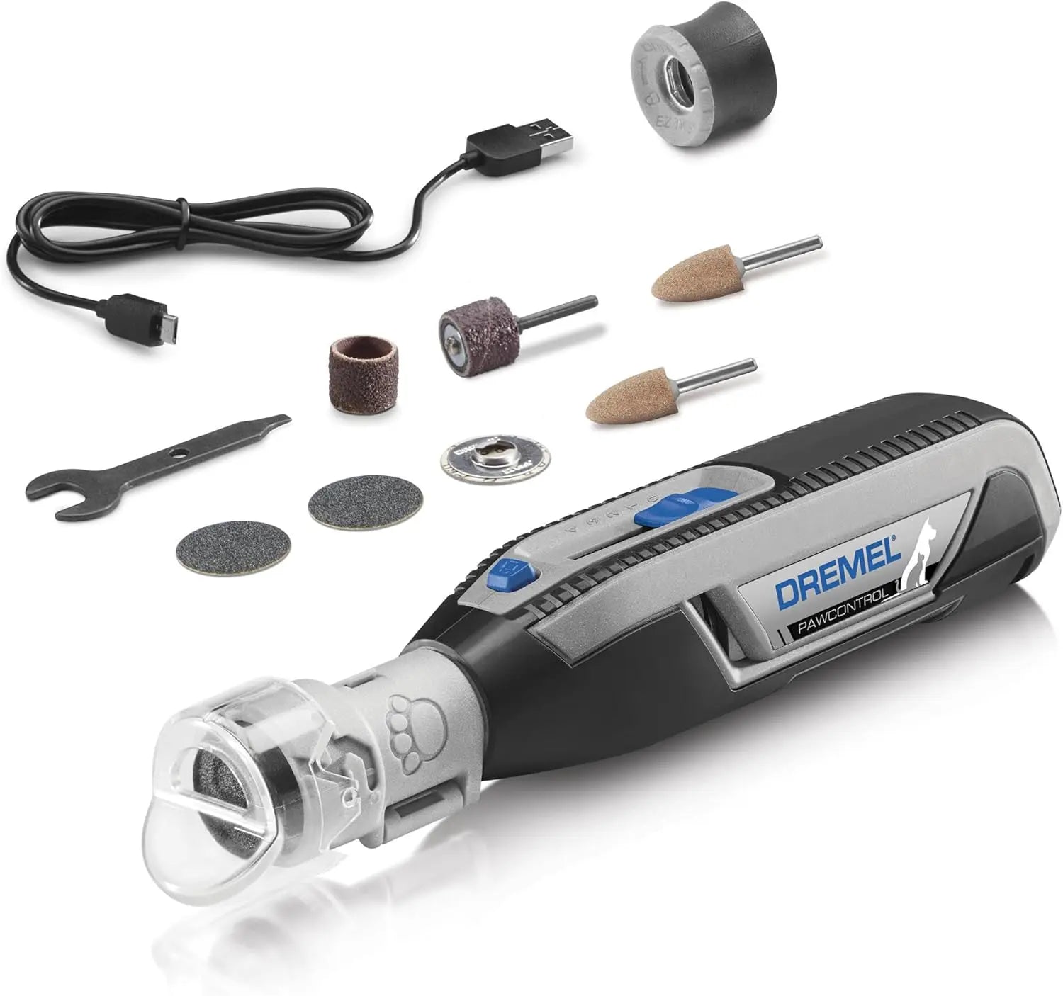 Cordless Pet Nail Grinder/Trimmer Kit
