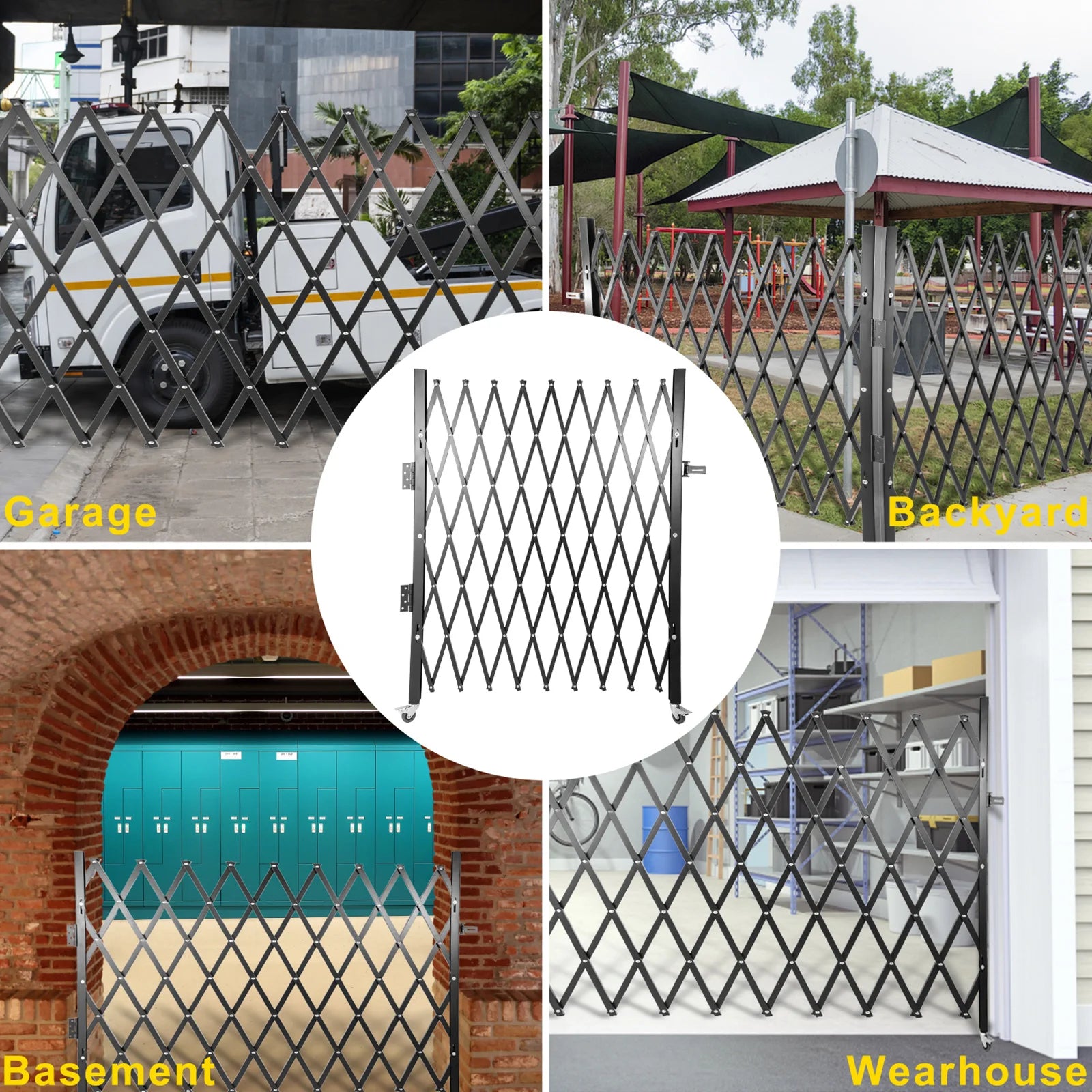 Single Folding Security Gate