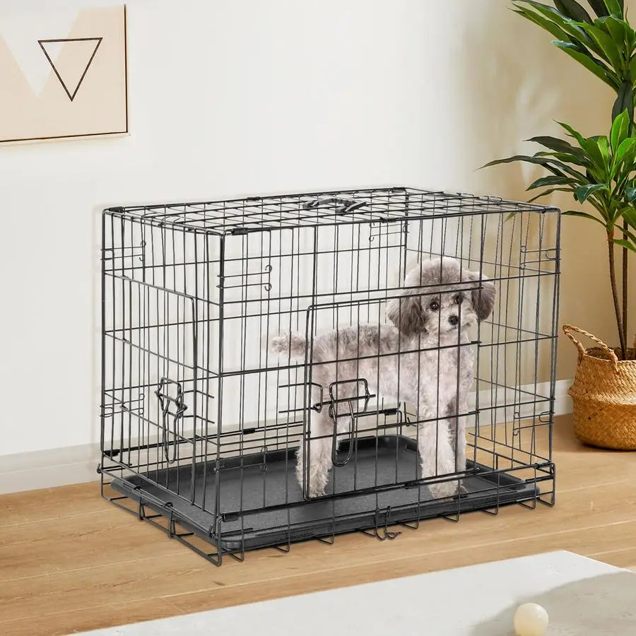 Large Dog Crate with Divider Panel