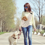Small pet sling holder