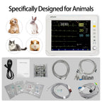 Portable Veterinary Monitor 6 Parameter
