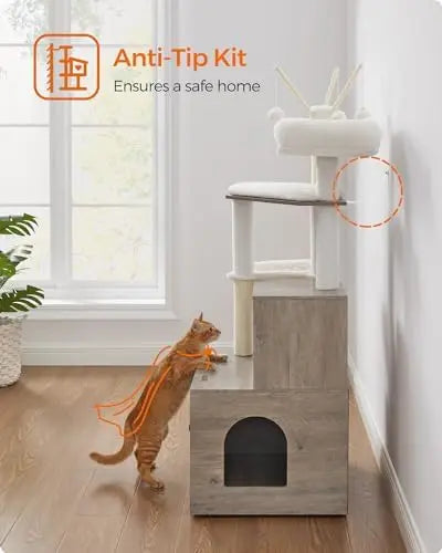 Cat Tree/Litter Box Enclosure