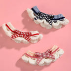 Cute Bow-knot Hand-knitted