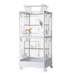 Small Bird Cage with Wheels