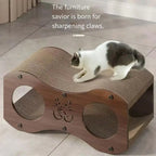 Walnut Cat Scratching Post