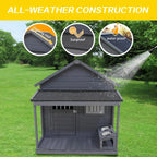 Dog House with Porch