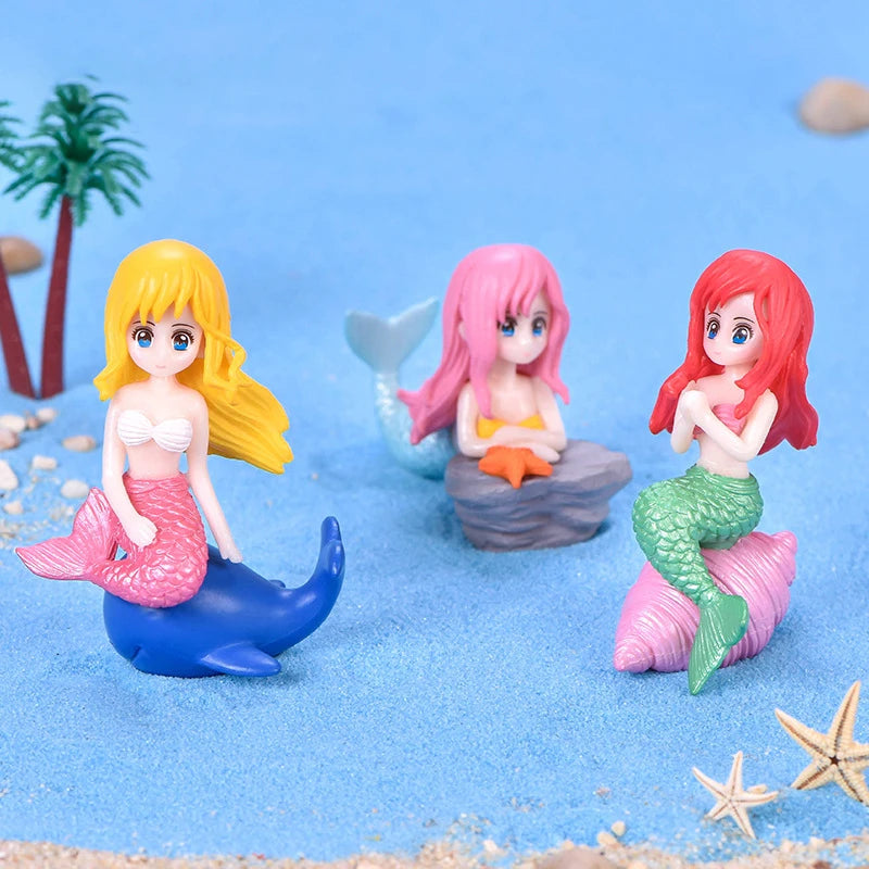 Pretty Mermaid Figurines for Aquarium