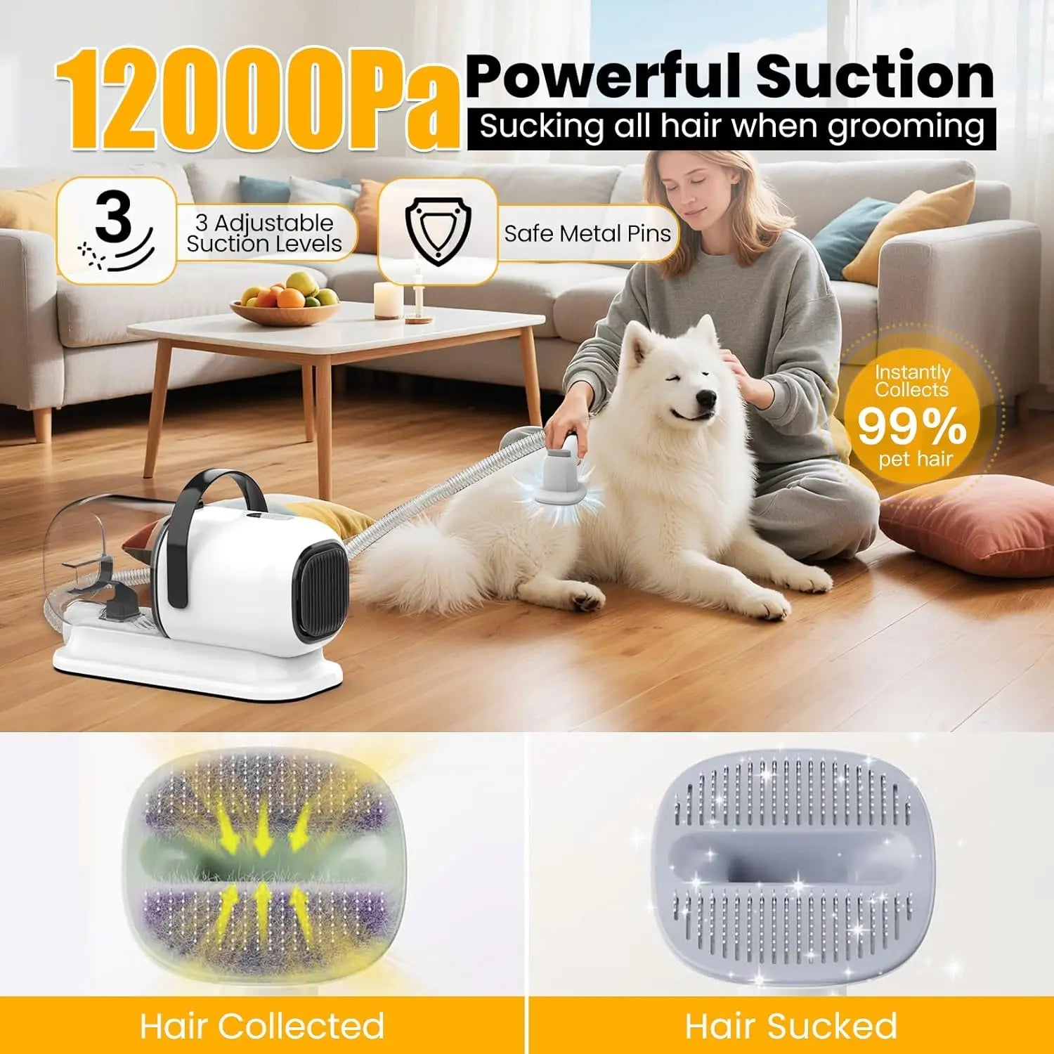 All-in-One Pet Grooming Kit