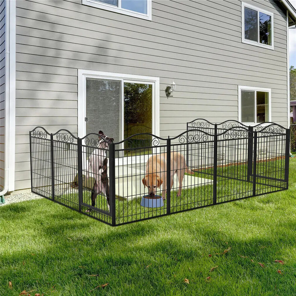 Metal Dog Playpen, Foldable