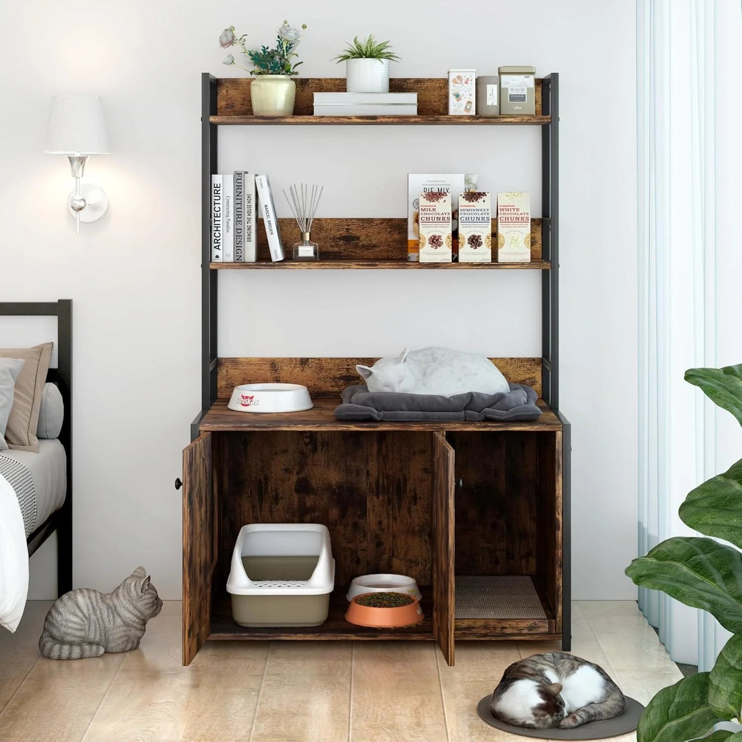 Cat Litter Box Enclosure