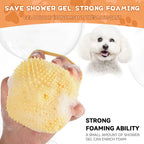 Shampoo Dispenser Silicone Brush