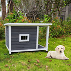 Wooden Puppy Kennel