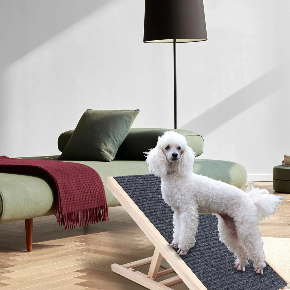 Pet Wooden Ramp/Adjustable Height