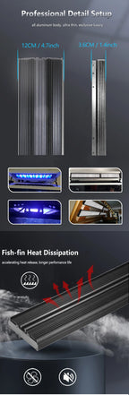 Hertz H75 WiFi Dimmable LED Aquarium Light