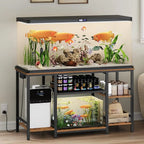 Heavy-Duty 3-Tier Metal Aquarium Stand