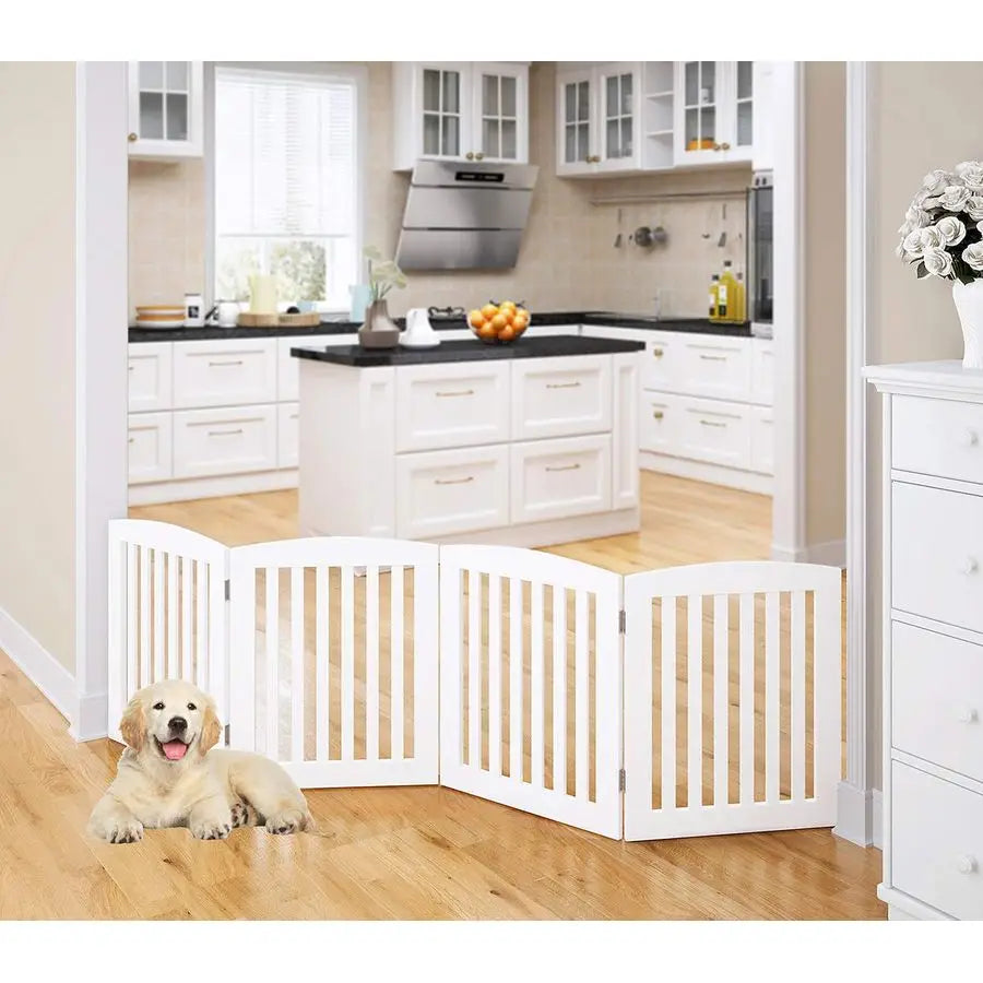 Freestanding Foldable Pet Gate