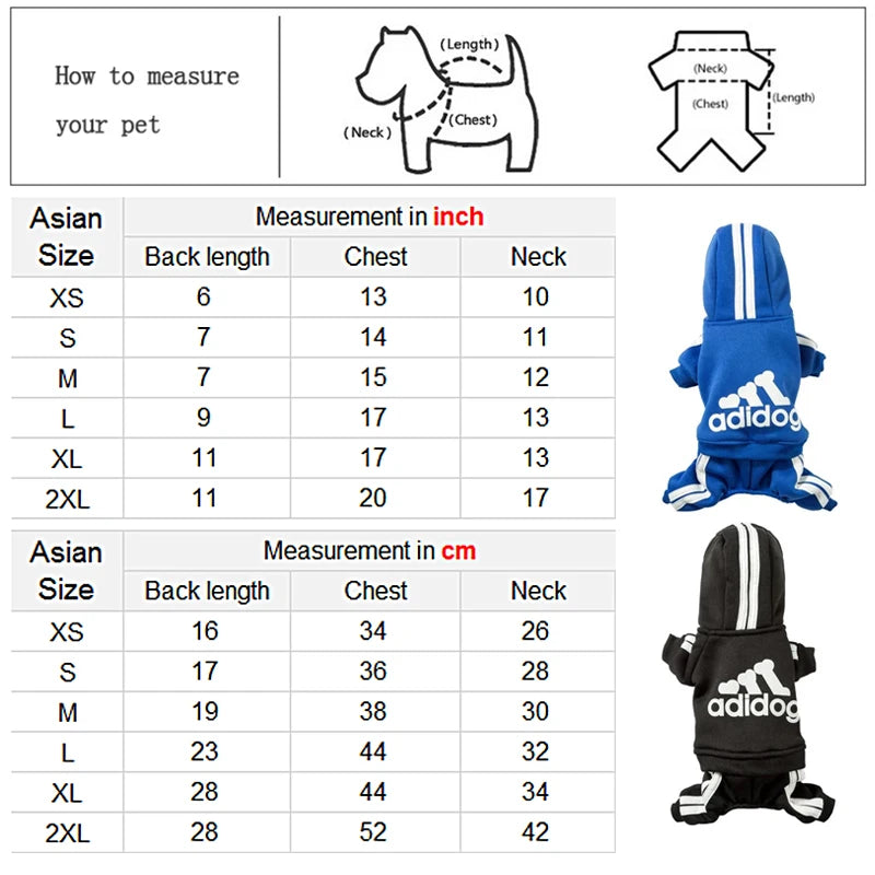 Dog Clothes Jumpsuit
