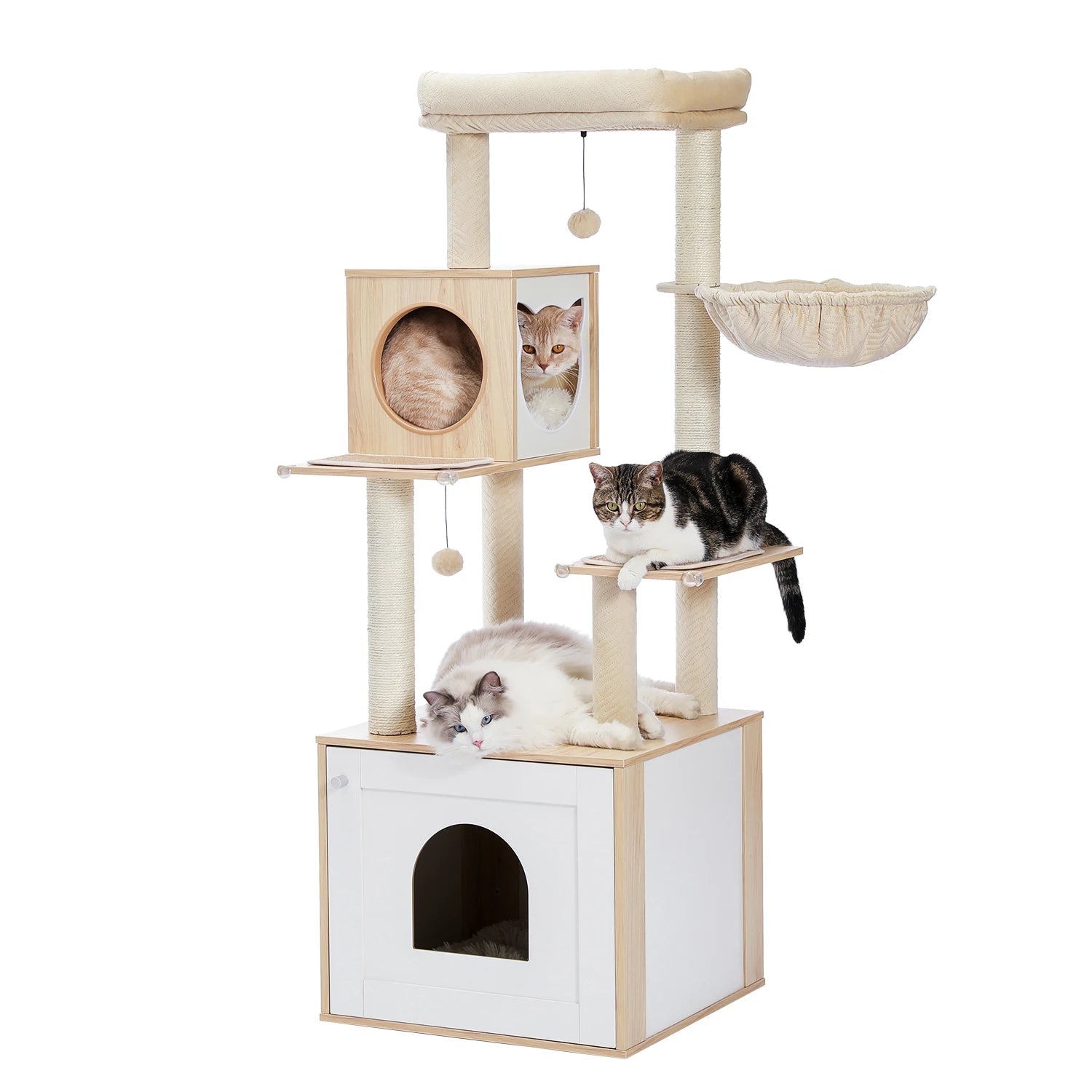 Cat Tree/Litter Box Enclosure