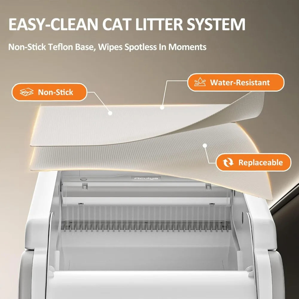 Automatic Self-Cleaning Cat Litter Box