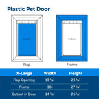 Plastic Dog/Cat Door