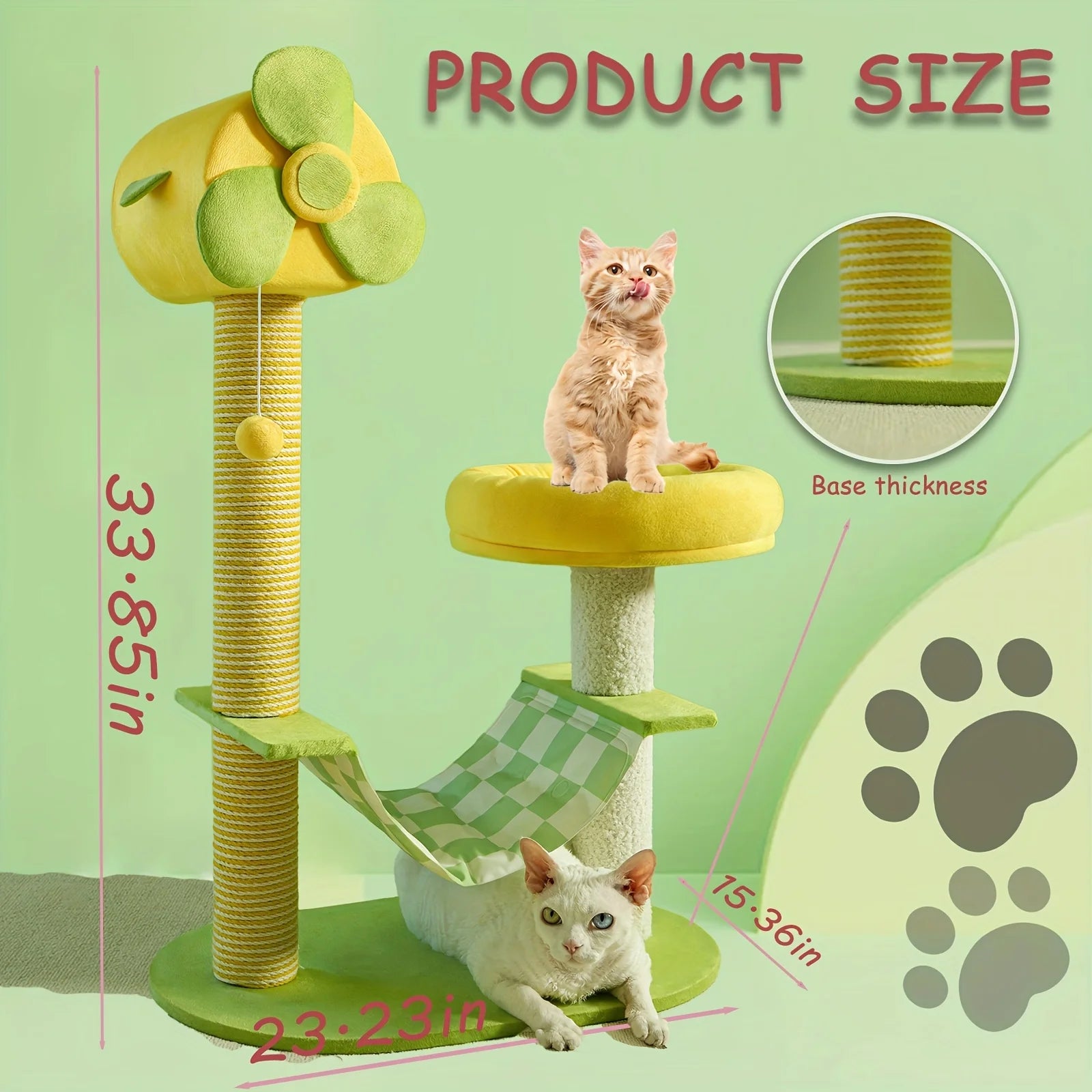 Small Cat Tower/Scratching Post