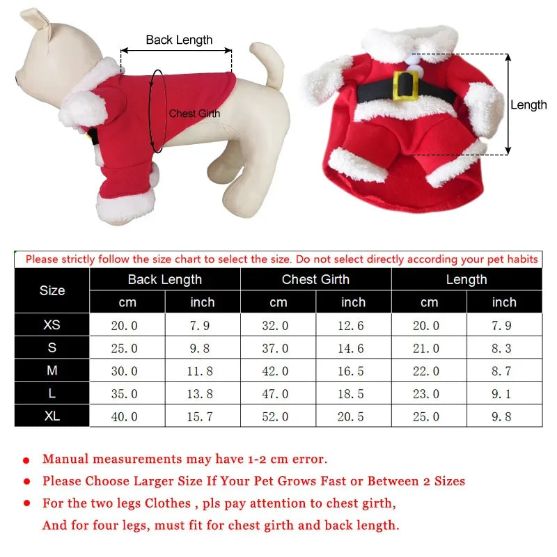 Christmas Dog Costume