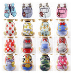 Cartoon Print Cotton Apparel