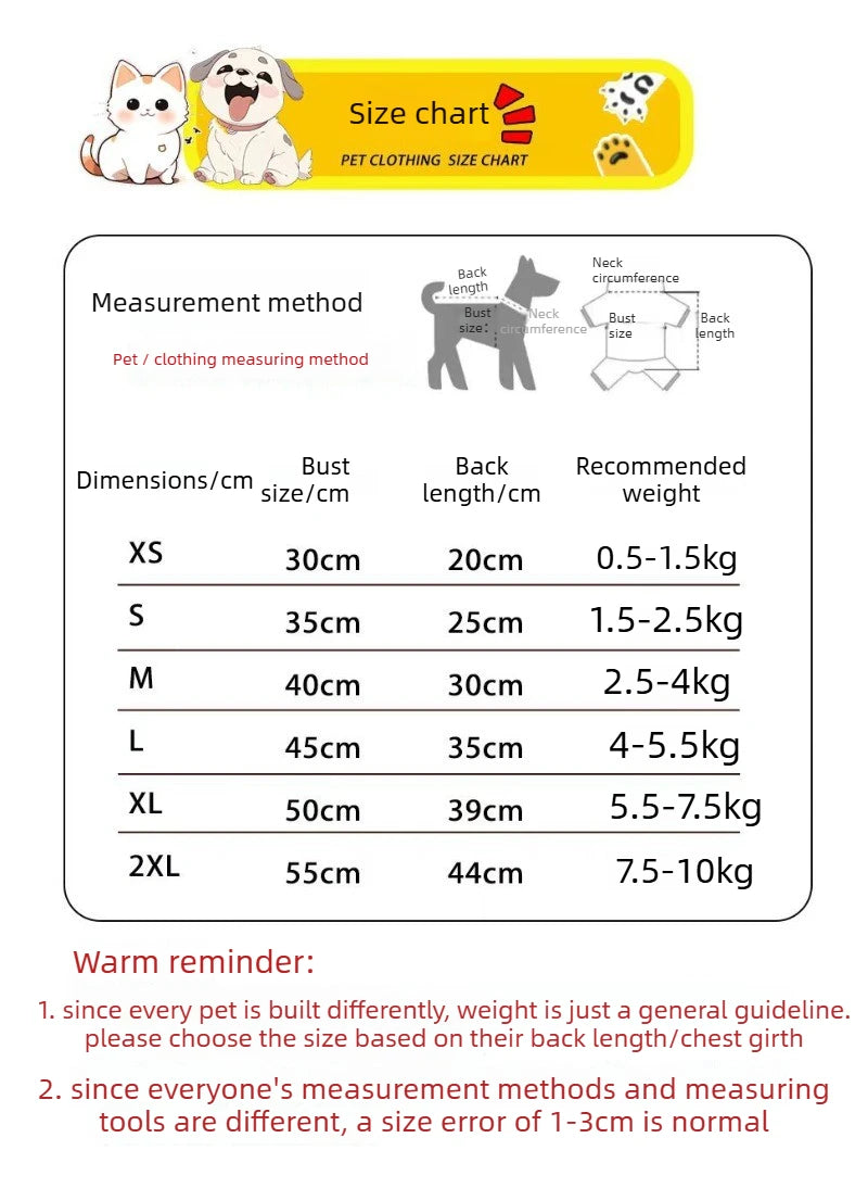 New Year's Pet Dog/Cat Clothing