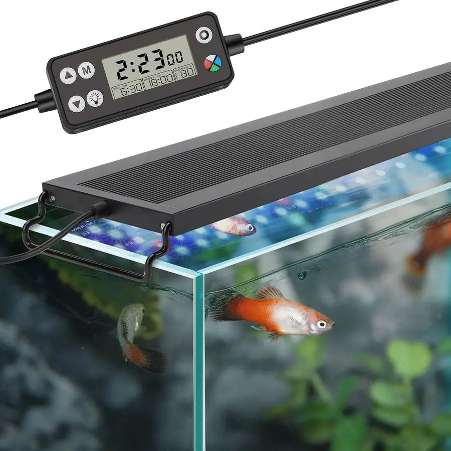 Auto On Off LED Aquarium Light