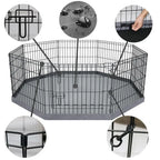 Foldable Dog Exercise Yard Fence