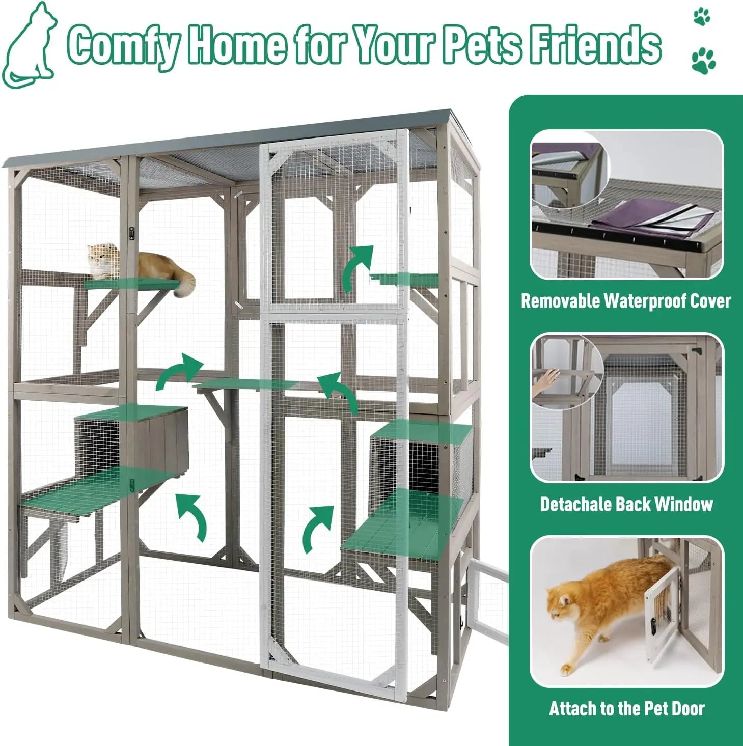 Cat Enclosures Large