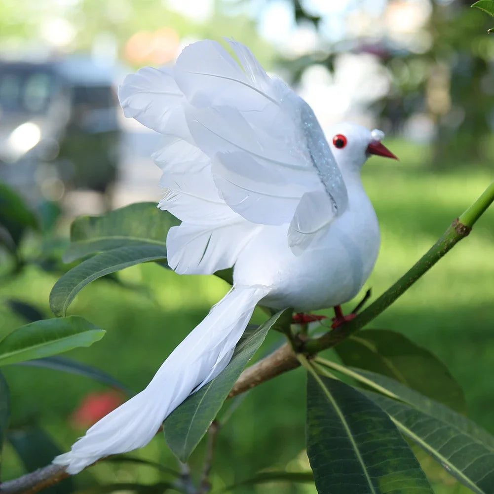 Artificial White Pigeon...