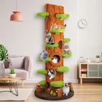 91 Tall Green Cat Tower