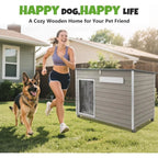 Large Wooden Dog House