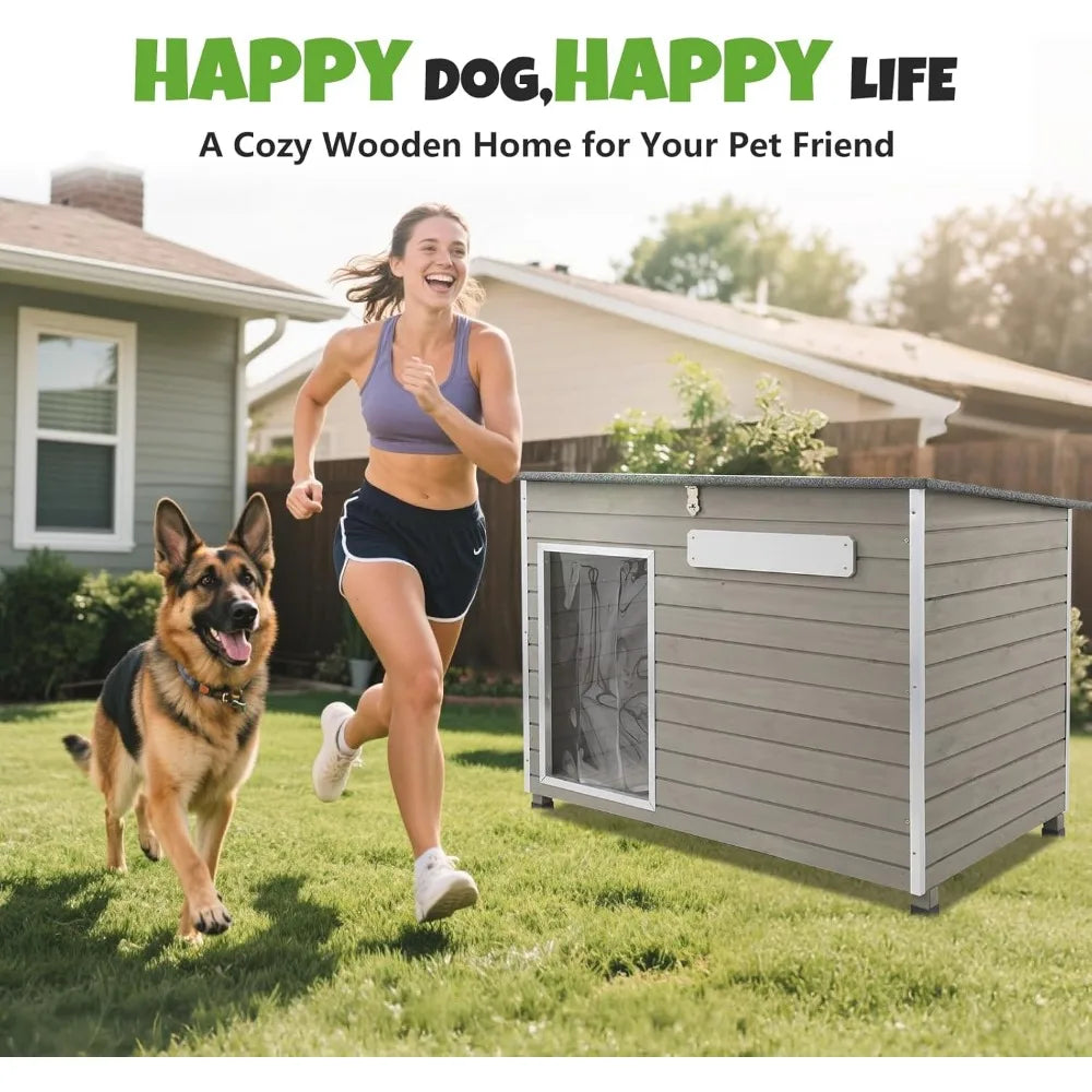 Large Wooden Dog House