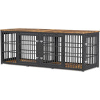 78" Double Dog Crate